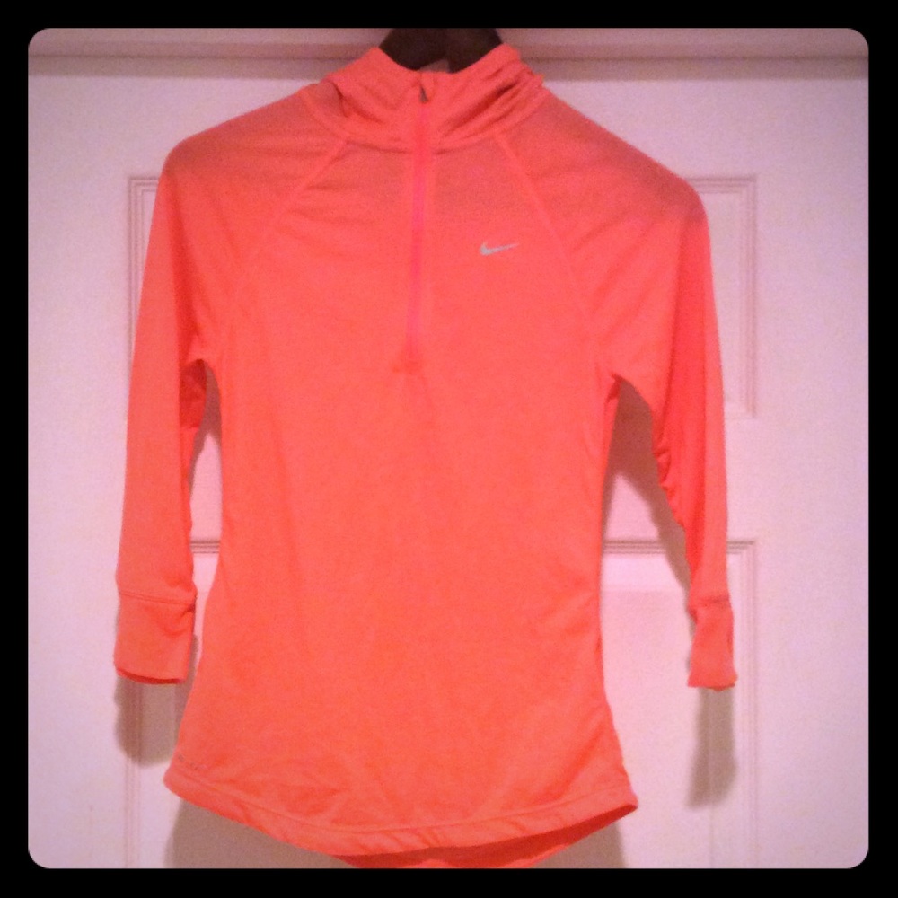 Nike 3 Quarter Zip Hoodie